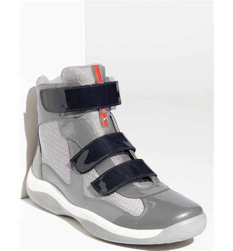 prada americas cup sneakers high top